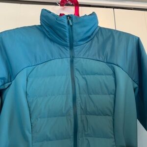 LULULEMON Running Down Jacket - Teal Color - Size 12